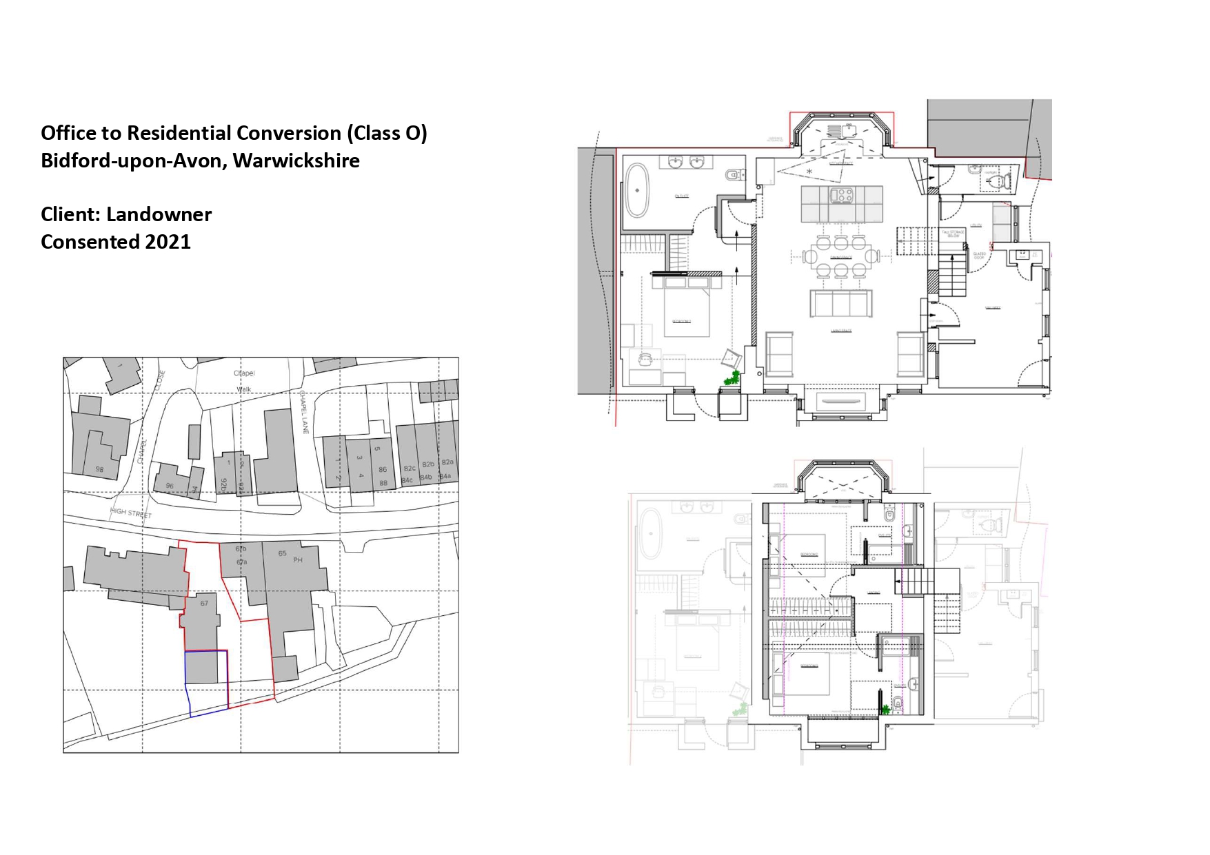 Office to Residential Conversion, Bidford-upon-Avon, 2021